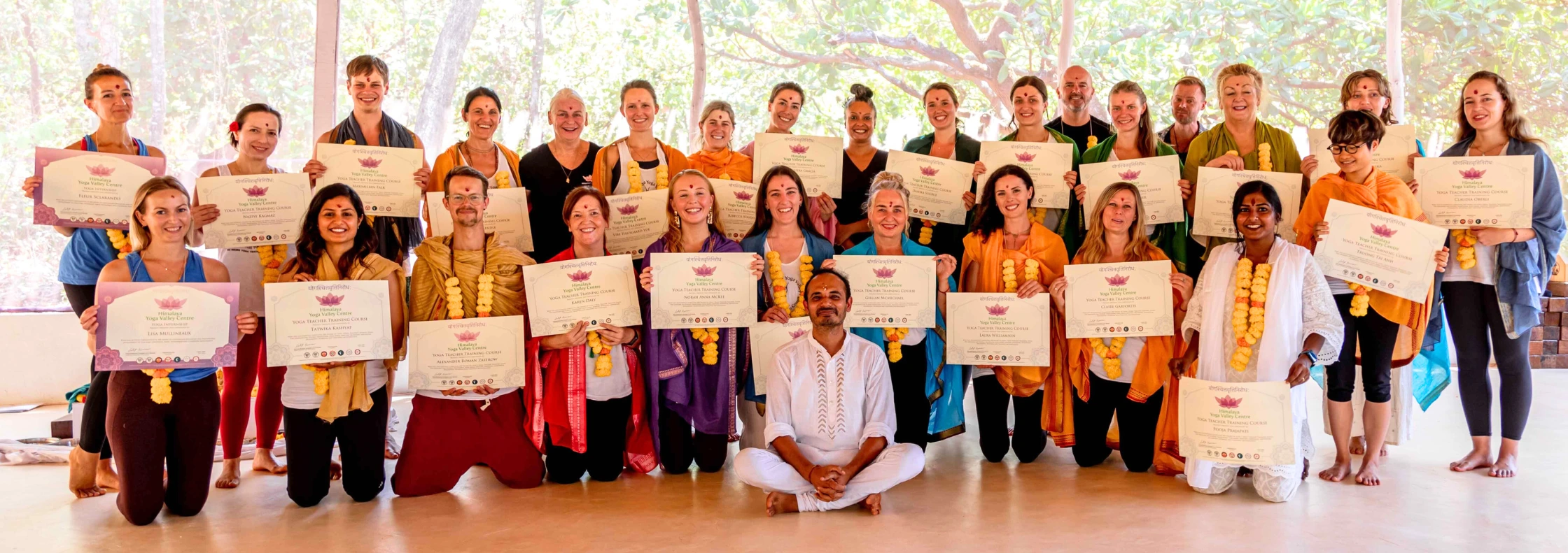 Become a certified yoga instructor - HYV